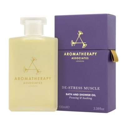 Bath, Body, Shower Aromatherapy Associates  | Deluxe De-Stress Muscle Bath & Shower Oil