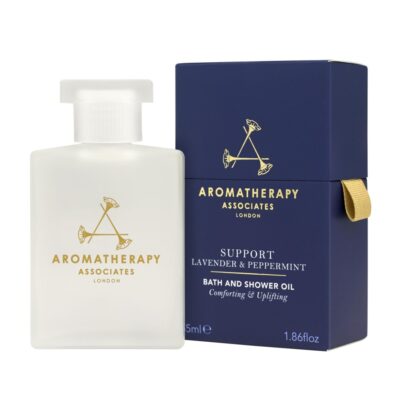 Bath, Body, Shower Aromatherapy Associates  | Support Lavender & Peppermint Bath & Shower Oil 55Ml